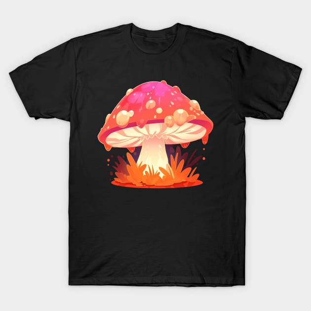 magic mushroom T-Shirt by Stephanie Francoeur Art